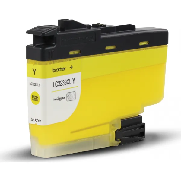 BROTHER LC-3239-XL (LC3239XLY), originálna cartridge, žltá, 5000 strán, Pre tlačiareň: BROTHER MFC-J5945DW, BROTHER MFC-J6945DW, BROTHER MFC-J6947DW