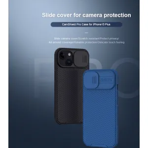 Nillkin CamShield PRO Kryt pre iPhone 15 Plus, Čierny