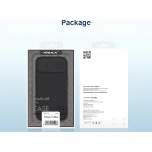 Nillkin CamShield PRO Kryt pre iPhone 15 Plus, Čierny