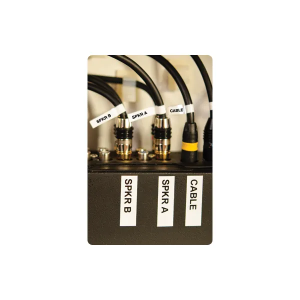 páska BROTHER TZeN231 čierne písmo, biela páska nelaminovná NON LAMINATED Tape (12mm)