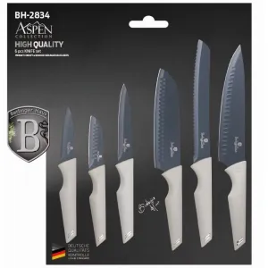 Sada nožov Berlingerhaus s nepřilnavým povrchem 6 ks Aspen Collection