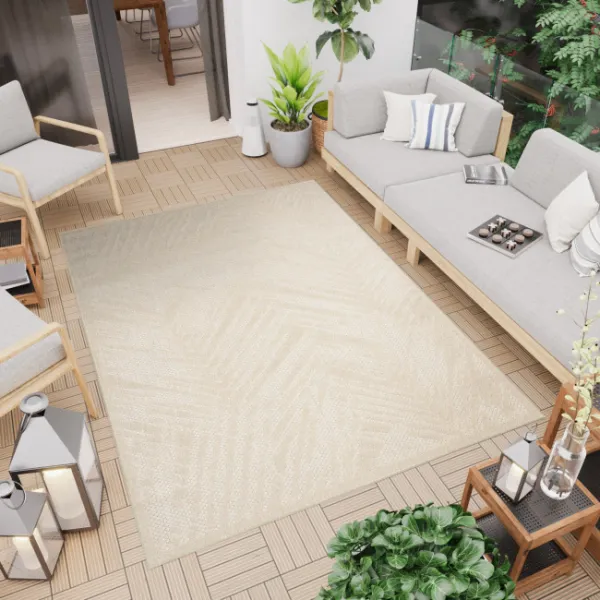 DECOREUM Koberec krémový  BD80B CANSAS FOZ Rozmery (v): 80x150