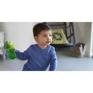 Philips AVENT Hrnček 300 ml Bendy s ohybnou slamkou chlapec+darček PETITE&MARS Miska 6m+