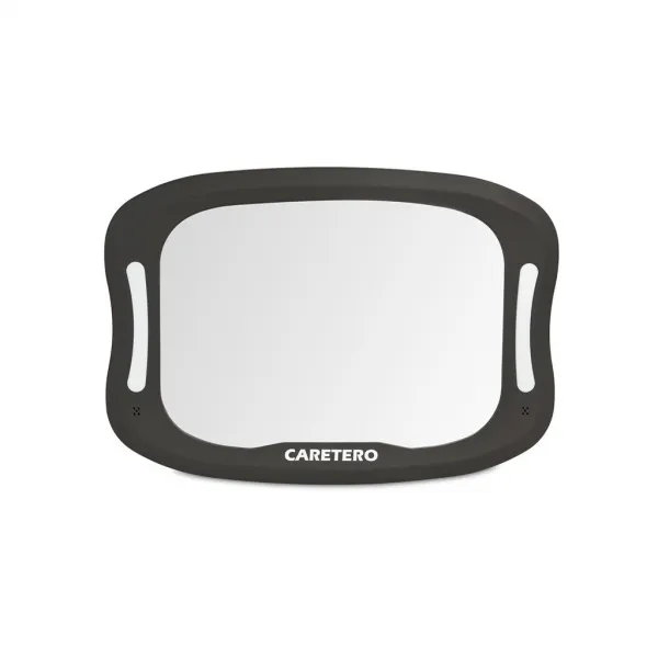 CARETERO Zrkadlo so svetlom LED do auta