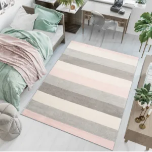DECOREUM Koberec C947A LAZUR biela Rozmery (v): 140x190
