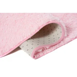 Kúpeľňový koberček SILK ARTS-61 1PC ružový