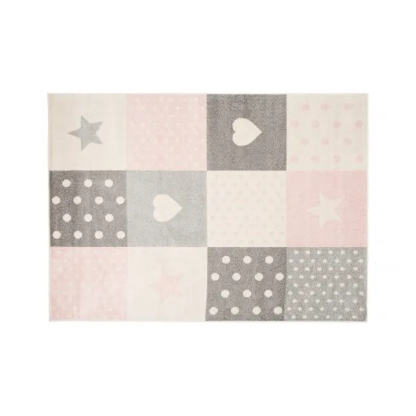 DECOREUM Koberec C573I LAZUR biela Rozmery (v): 140x190