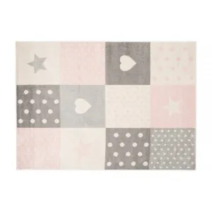 DECOREUM Koberec C573I LAZUR biela Rozmery (v): 140x190