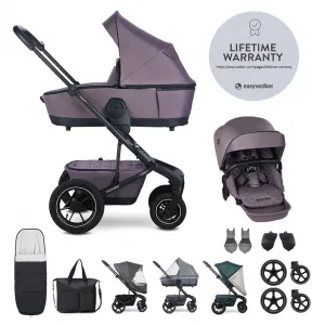 Kočík Easywalker Harvey5 Air set XXL s príslušenstvom Farba: Pebble Grey