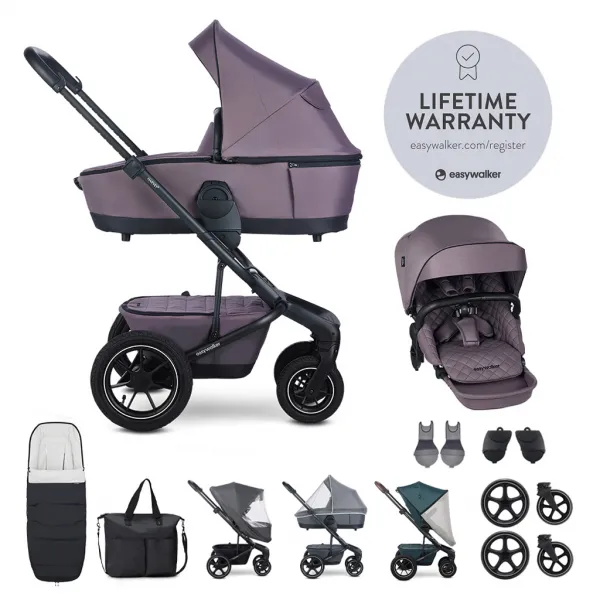 Kočík Easywalker Harvey5 Air set XXL s príslušenstvom Farba: Pebble Grey
