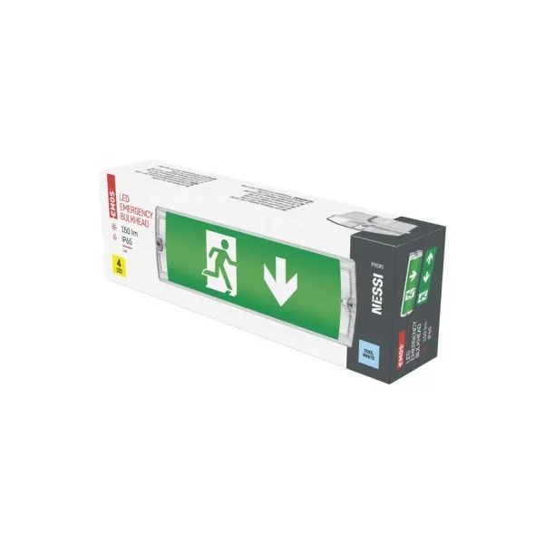 EMOS Lighting LED Núdzové svietidlo NESSI 3W 3H IP65