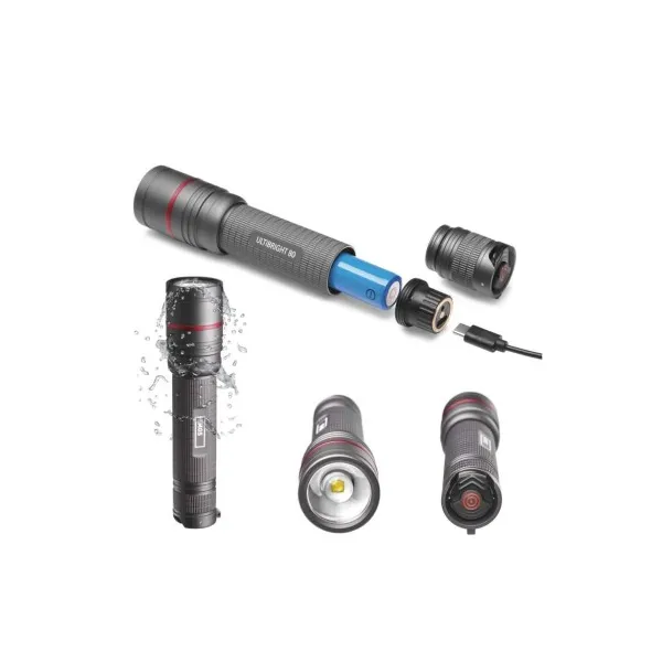 EMOS CREE LED nabíjacie kovové svietidlo Ultibright 80, 600lm