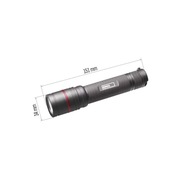 EMOS CREE LED nabíjacie kovové svietidlo Ultibright 80, 600lm