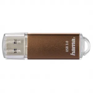 Hama FlashPen Laeta, USB 3.0, 64 GB, 40 MB/s, hnedý 85235110
