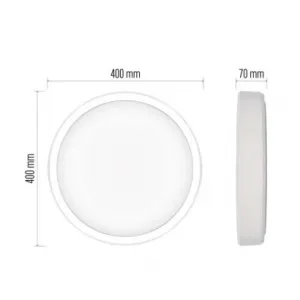 EMOS Lighting Inteligentné LED svietidlo GoSmart, zapustené, kruhové, 30W, RGB, stmievateľné, Wi-Fi