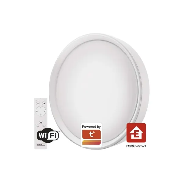 EMOS Lighting Inteligentné LED svietidlo GoSmart, zapustené, kruhové, 30W, RGB, stmievateľné, Wi-Fi