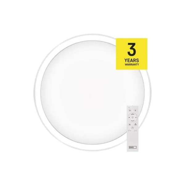 EMOS Lighting Inteligentné LED svietidlo GoSmart, zapustené, kruhové, 30W, RGB, stmievateľné, Wi-Fi