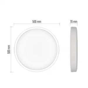 EMOS Lighting Inteligentné LED svietidlo GoSmart, zapustené, kruhové, 45W, RGB, stmievateľné, Wi-Fi