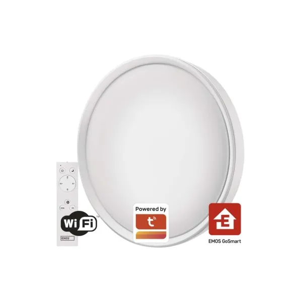 EMOS Lighting Inteligentné LED svietidlo GoSmart, zapustené, kruhové, 45W, RGB, stmievateľné, Wi-Fi
