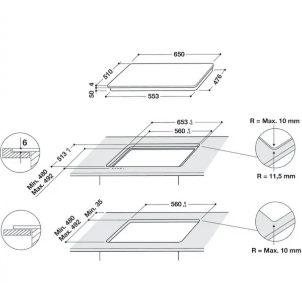 Whirlpool WF S2765 NE/IXL