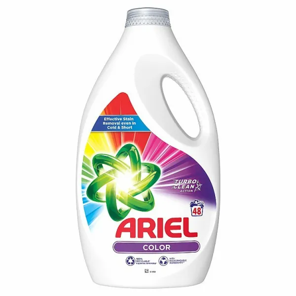 Ariel Tekutý Prací Prostriedok,, 48 Praní, Na farebnú bielizeň 1ks