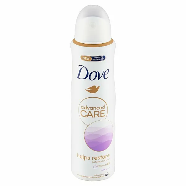 Dove Advanced Care Helps Restore antiperspirant bez alkoholu Clean Touch 150 ml