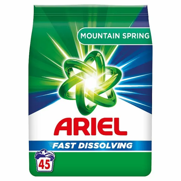 Ariel Prášok na Pranie, 2.475 kg, 45 Praní, Mountain Spring 1ks