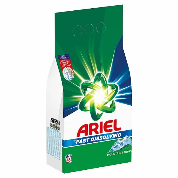 Ariel Prášok na Pranie, 2.475 kg, 45 Praní, Mountain Spring 1ks