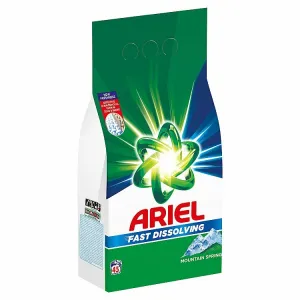 Ariel Prášok na Pranie, 2.475 kg, 45 Praní, Mountain Spring 1ks