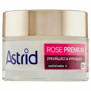 Astrid Rose Premium spevňujúci a vyplňujúci nočný krém 55+ 50 ml
