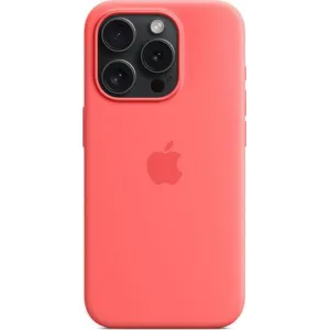 Apple Originál Silikónový kryt s MagSafe pre iPhone 15 Pro Guava, MT1G3ZM/A