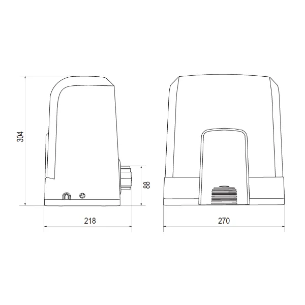 LiftMaster SL400EVK  - sada pre posuvnú bránu do 400kg