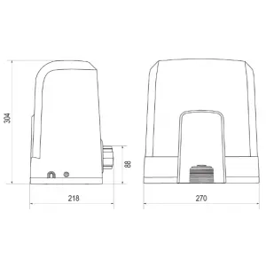 LiftMaster SL400EVK  - sada pre posuvnú bránu do 400kg