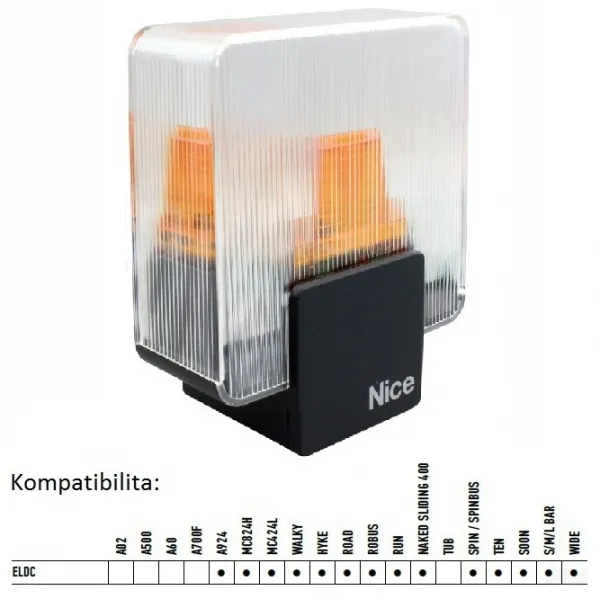 NIce maják ELDC 12-36V/DC