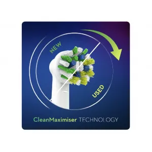 Oral-B EB 50-4 CrossAction náhradní hlavice s Technologií CleanMaximiser, 4 ks