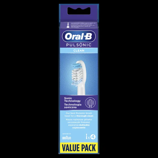 Oral-B Pulsonic Clean, 4ks, náhradné hlavice