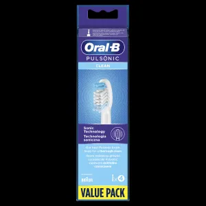 Oral-B Pulsonic Clean, 4ks, náhradné hlavice
