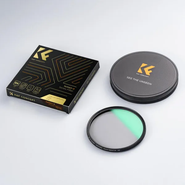K&F Concept 77MM, NANO-X séria ultra-nízky odrazový CPL filter, Ultra číre šošovky,... 31184