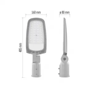 EMOS Lighting Verejné LED svietidlo SOLIS 30W, 3600 lm, teplá biela