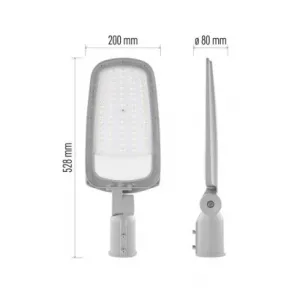 EMOS Lighting Verejné LED svietidlo SOLIS 70W, 8400 lm, neutrálna biela