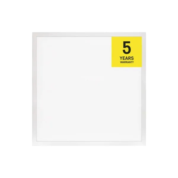 EMOS LED panel LEXXO backlit 60×60, štvorcový vstavaný biely, 30W neutrálna b.