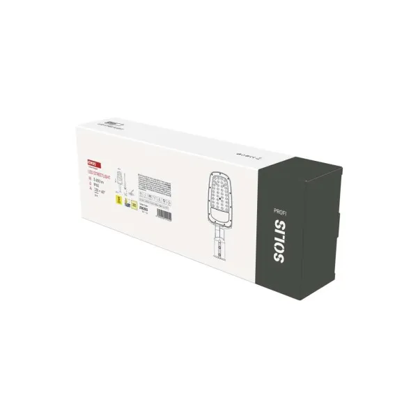 EMOS Lighting Verejné LED svietidlo SOLIS 30W, 3600 lm, teplá biela