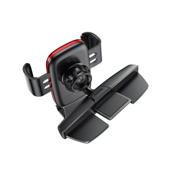 Baseus Metal Age Gravity Car Mount (držiak na čítačku CD), čierny