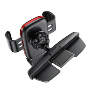 Baseus Metal Age Gravity Car Mount (držiak na čítačku CD), čierny