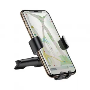 Baseus Metal Age Gravity Car Mount (držiak na čítačku CD), čierny