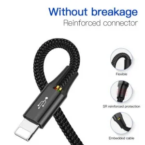 Kábel USB Baseus Fast 4w1 2xUSB-C / Lightning / Micro 3,5A 1,2m (černý) 018721