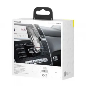 Baseus Metal Age Gravity Car Mount (držiak na čítačku CD), čierny