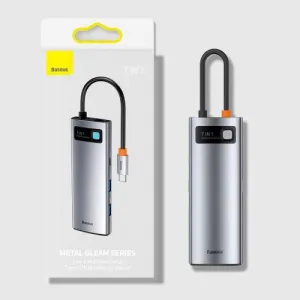 Adaptér 7w1 Baseus Hub USB-C na 2x USB 3.0 + HDMI + USB-C PD 030395