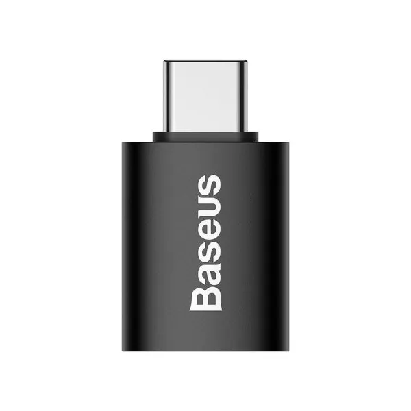 Baseus Ingenuity USB-C na USB-A adaptér, OTG (čierny) 031665