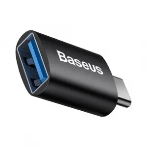 Baseus Ingenuity USB-C na USB-A adaptér, OTG (čierny) 031665